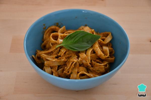 Recette de pâtes au pesto rouge – Étape 5