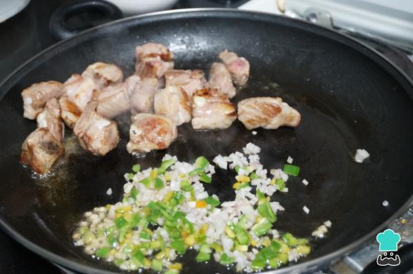 Recette de Fideuá à la viande - Étape 3