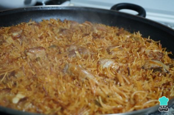 Recette de Fideuá à la viande - Étape 8