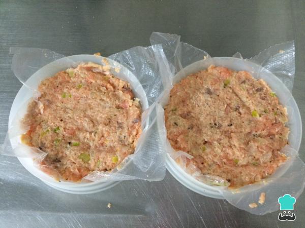 Recette de burgers au saumon - Étape 4