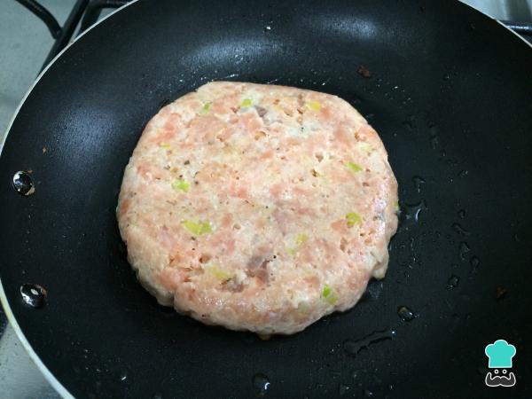 Recette de burgers au saumon - Étape 5