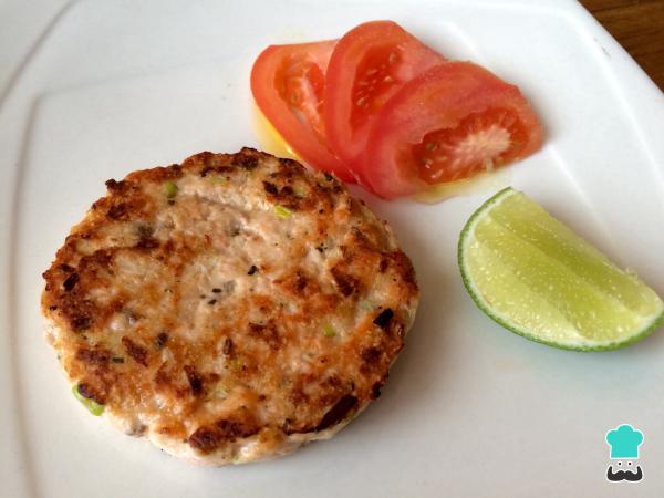 Recette de burgers au saumon - Étape 6