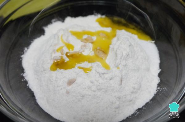 Recette de Pâte à pizza à la farine de riz - Étape 1