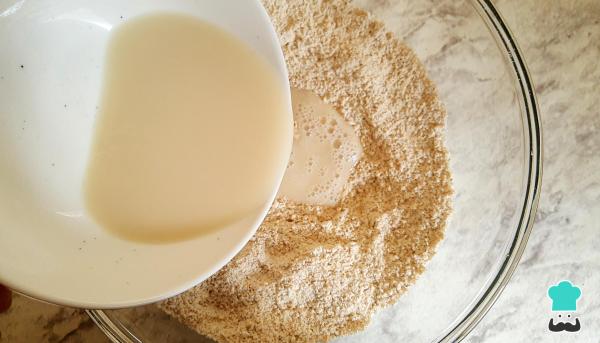 Recette de pizza aux flocons d'avoine - Étape 3