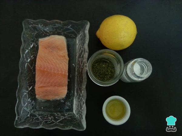 Recette de Saumon au Four au Citron - Étape 1