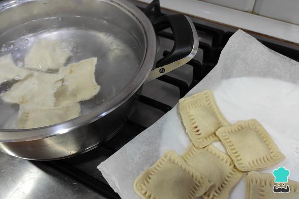 Recette de raviolis à la citrouille - Étape 8