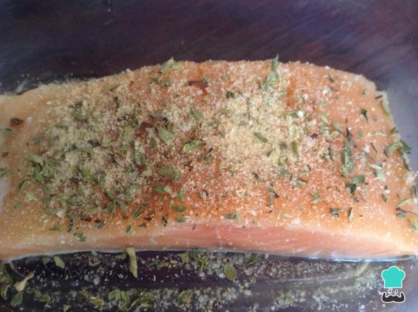 Recette de Saumon au cava - Étape 2