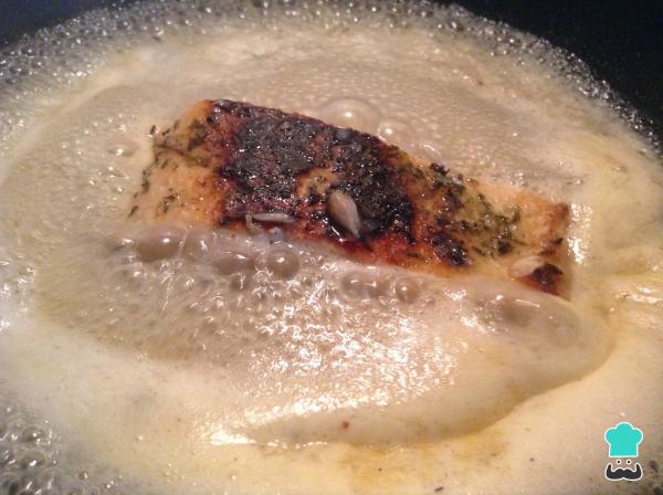 Recette de Saumon au cava - Étape 5