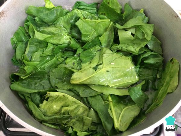 Recette de saumon sauce aux épinards - Étape 3