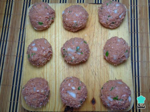 Recette de boulettes de viande enrobées de bacon au four – Étape 5