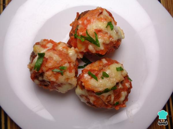 Recette de boulettes de viande enrobées de bacon au four – Étape 9