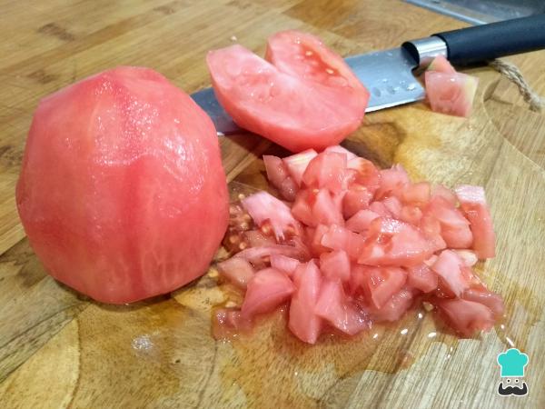 Recette des Spaghetti amatriciana - Étape 1