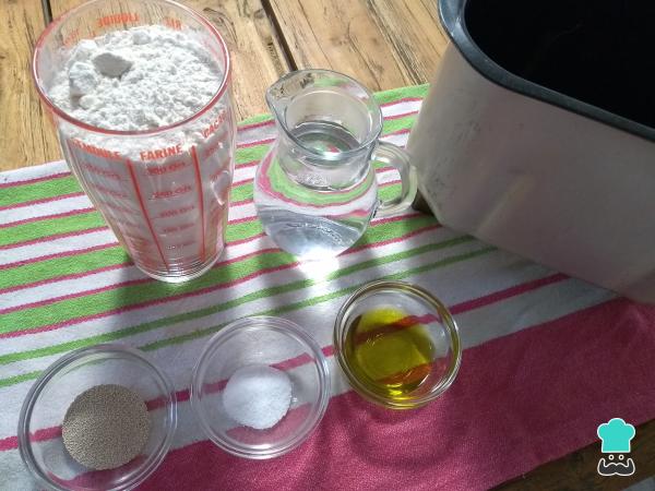 Recette de pizza aux crevettes - Étape 1