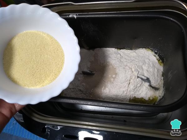 Recette de pizza aux crevettes - Étape 2