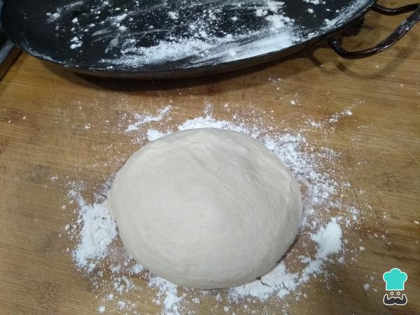 Recette de pizza aux crevettes - Étape 3