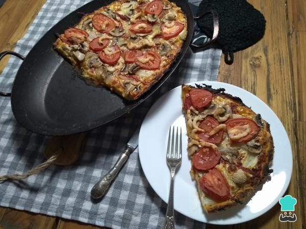 Recette de pizza aux crevettes - Étape 8