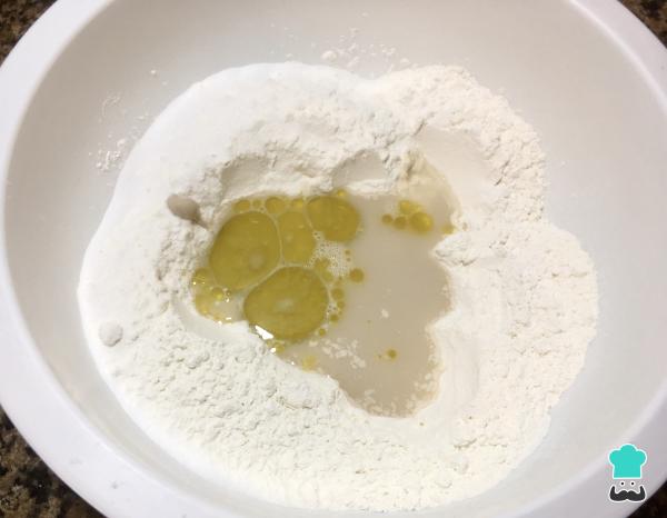 Recette de Focaccia farcie - Étape 1