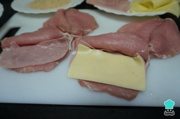 Recette des livrets de longe au jambon et fromage - Étape 3