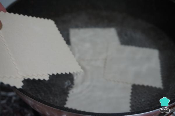 Recette de cannellonis d'été - Étape 1