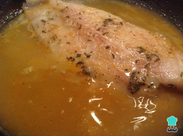 Recette Colin à la sauce américaine - Étape 4