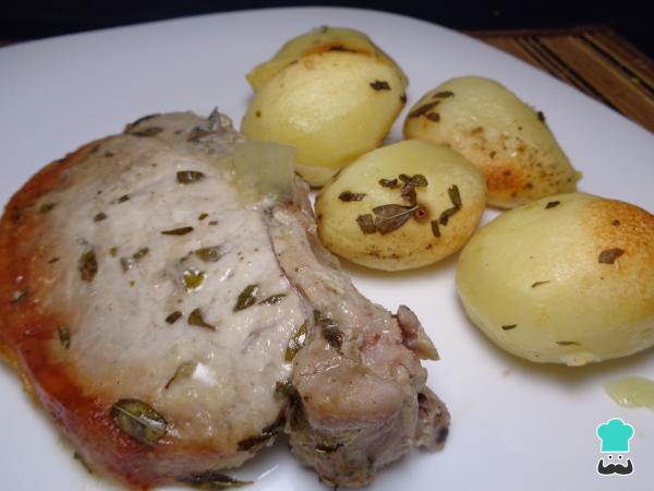Recette de Pulpe de Porc au Four avec Pommes de Terre - Étape 7