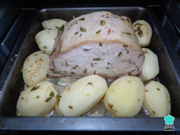 Recette de Pulpe de Porc au Four avec Pommes de Terre - Étape 6