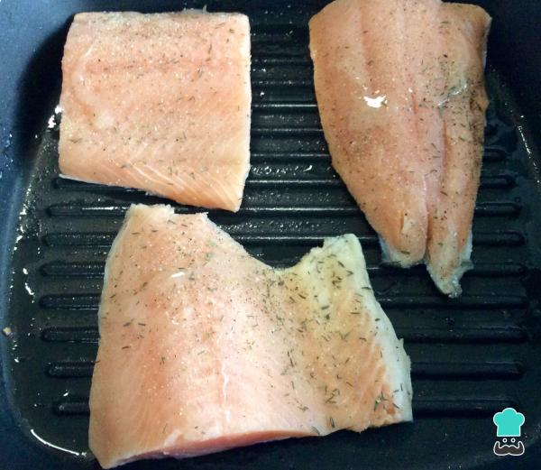 Recette de saumon grillé - Étape 3