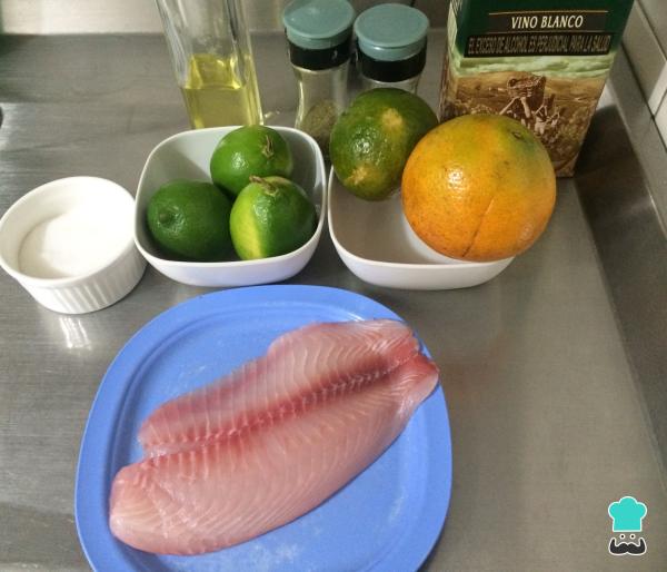 Recette de Poisson à la Sauce aux Agrumes - Étape 1