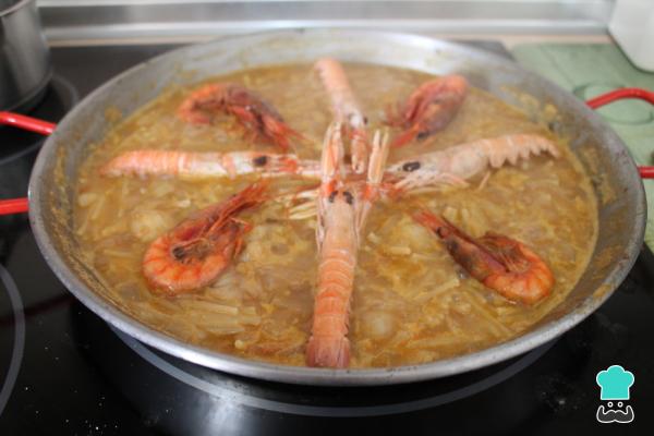 Recette Gandia Fideuá - Étape 10