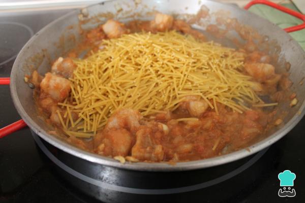 Recette Gandia Fideuá - Étape 8