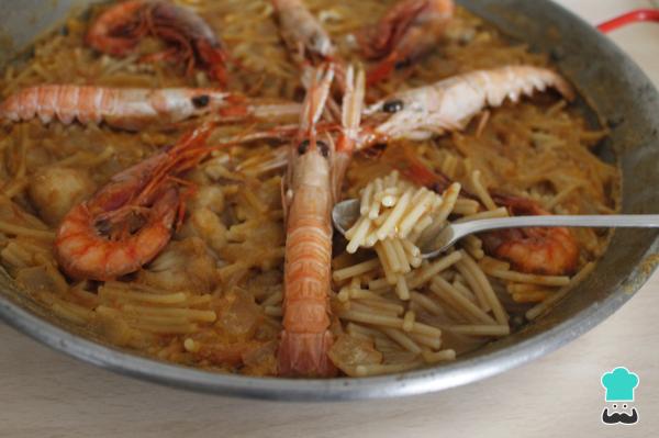 Recette Gandia Fideuá - Étape 11