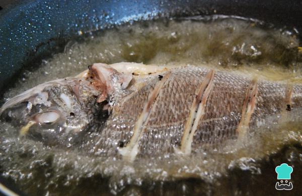 Recette de Dorada frite - Étape 5