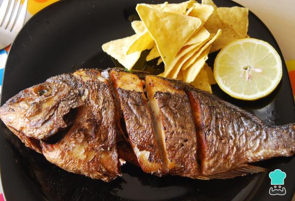 Recette de Dorada frite - Étape 8