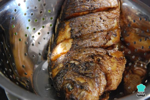 Recette de Dorada frite - Étape 7