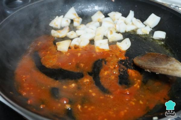 Recette Fideuá aux fruits de mer - Étape 6