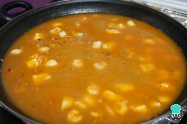 Recette Fideuá aux fruits de mer - Étape 8