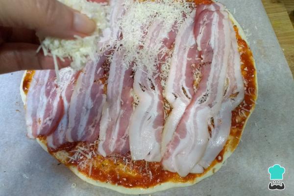 Recette de pizza au bacon - Étape 7