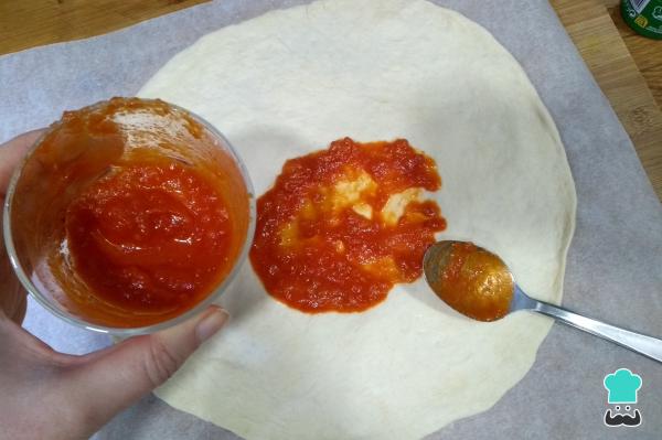 Recette de pizza au bacon - Étape 6