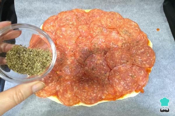 Recette de pizza au pepperoni - Étape 7