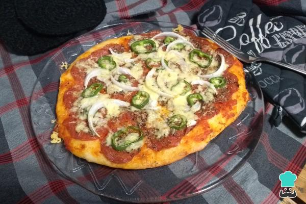 Recette de pizza au pepperoni - Étape 9