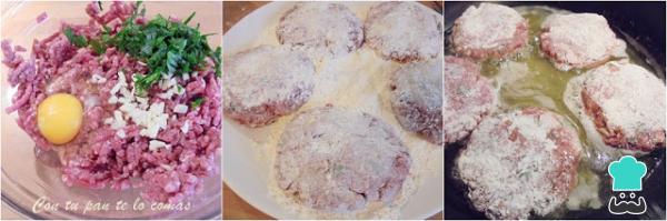 Recette de Filets Russes à la Sauce aux Champignons - Étape 1