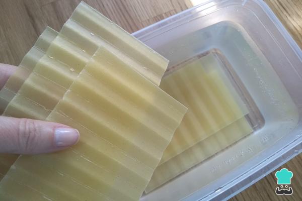 Recette de lasagnes sans four - Étape 2