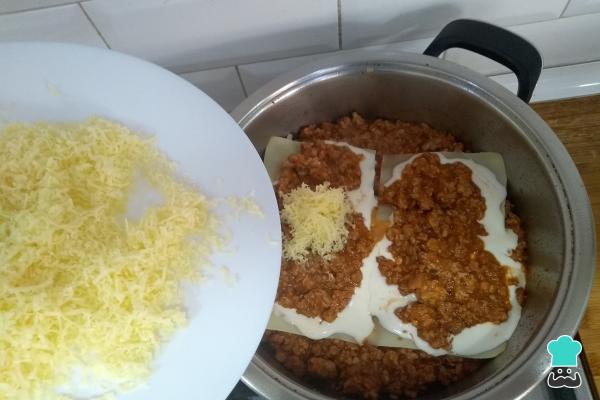 Recette de lasagnes sans four - Étape 9
