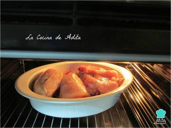 Recette de Colin Gratiné - Étape 6