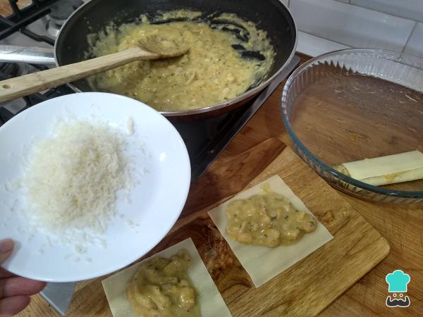 Recette de cannellonis aux fruits de mer - Étape 6