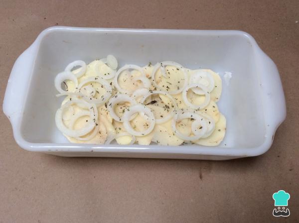 Recette de bar au four avec légumes - Étape 4