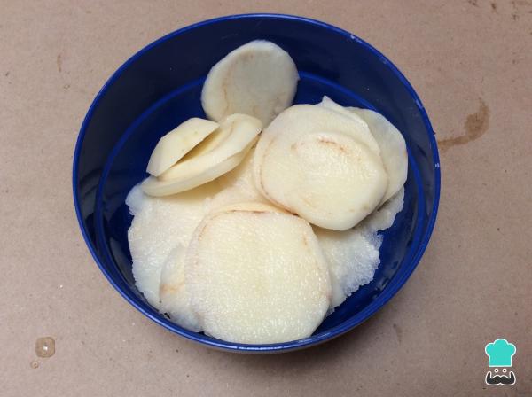 Recette de bar au four avec légumes - Étape 3