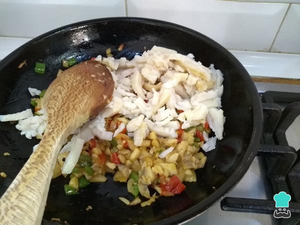 Recette de cannellonis de morue - Étape 4