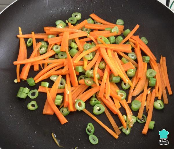 Recette de Sole aux légumes au four - Étape 2