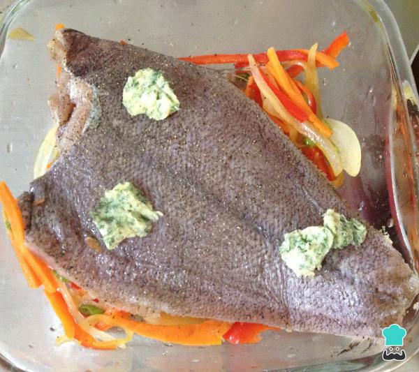 Recette de Sole aux légumes au four - Étape 6